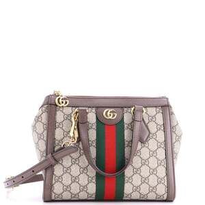 Gucci Ophidia Top Handle Tote Gg Coated #255224G14B